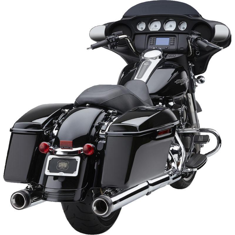 COBRA MUFFLER NH 4" FLH CHR  ST 6277