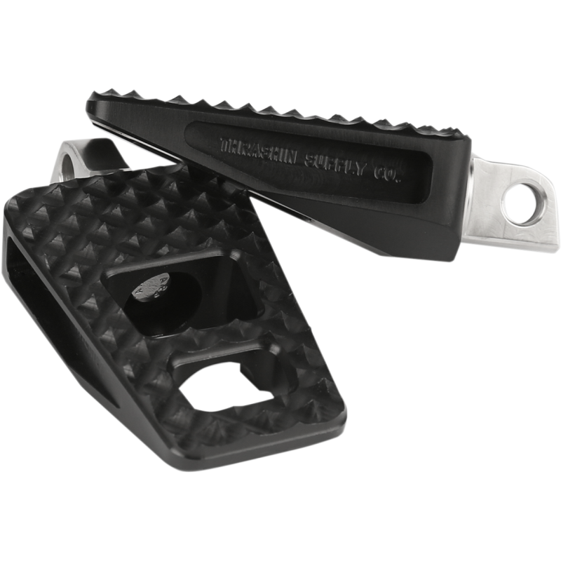 THRASHIN SUPPLY CO. FOOTPEGS P-54 2.25"BLK TSC-2020-1