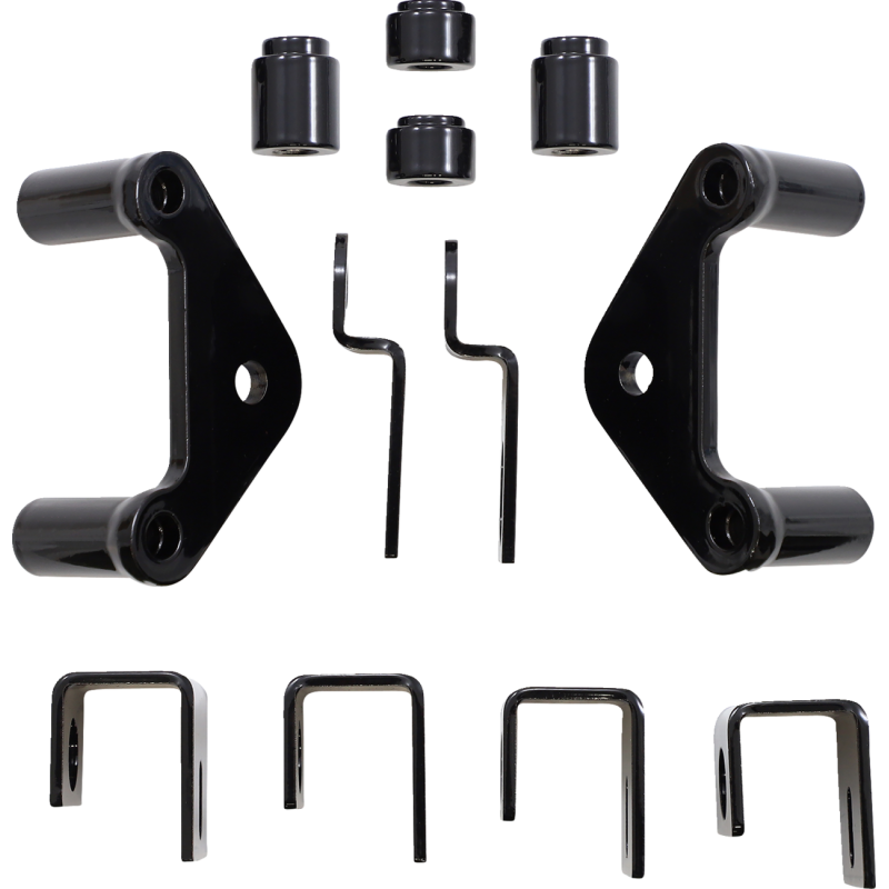 CYCLE VISIONS 04-07 XL BLK S/BAG MOUNT CV-7500