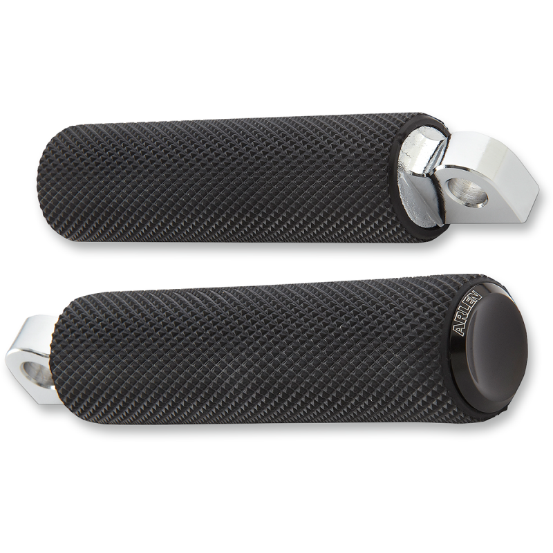 ARLEN NESS FOOTPEGS KNURLED RUBBER BLACK 07-925