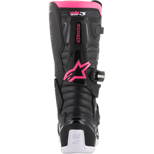 ALPINESTARS BOOT 4W TECH 3 BK/WT/PK 6 2013218-130-6