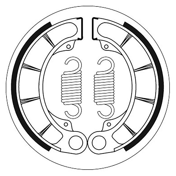 SBS BRAKE SHOES WITH SPRINGS HONDA 5192207100