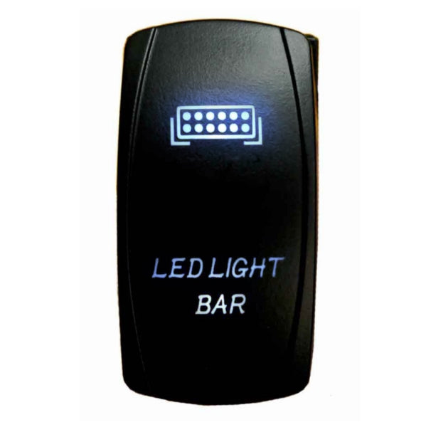 QUAKELED SWITCH ROCKER 5 PINS LED BL QUAKELED QRS298