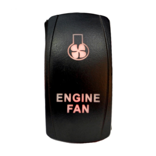 QUAKELED SWITCH ROCKER 5 PINS ENGINE FAN RD QRS320