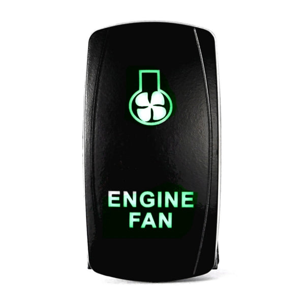 QUAKELED SWITCH ROCKER 5 PINS ENGINE FAN GR QRS319