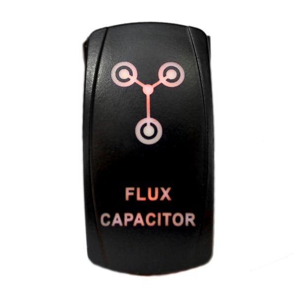 QUAKELED SWITCH ROCKER 5 PINS FLUX CAPACITOR RD QRS292