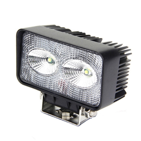 QUAKELED LIGHT LED FRACTURE 4" BK FLOOD QFR139