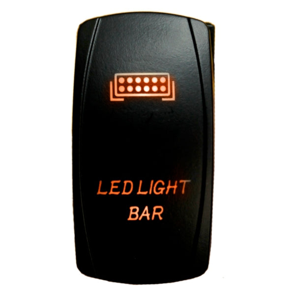 QUAKELED SWITCH ROCKER 5 PINS LED LIGHT BAR AMB QRS297