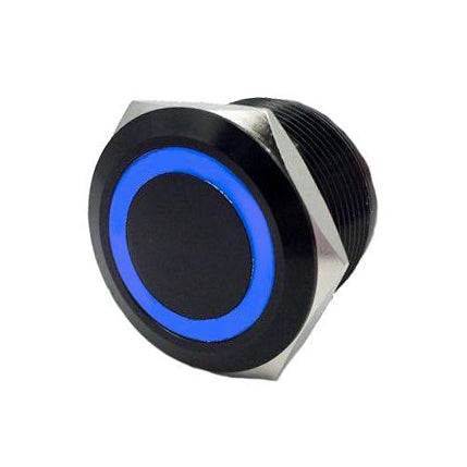 QUAKELED SWITCH FLUSH MOUNT ON/OFF BK/BL QUAKELED QRS717