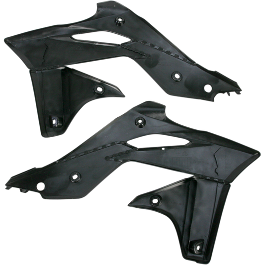 ACERBIS RADIATOR SHROUD- KX250F:13-13 BLACK 2314160001
