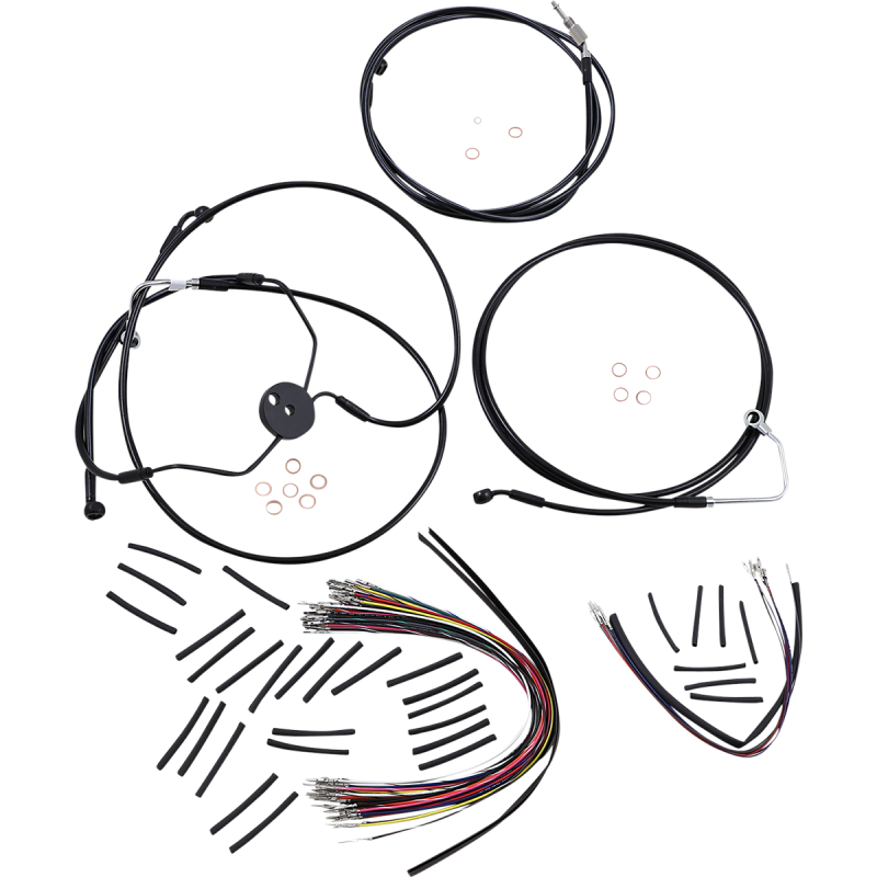 MAGNUM CONTROL CABLE KIT XR BLK 486022