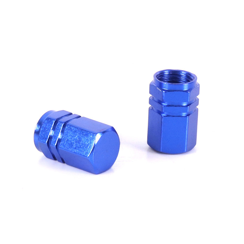 TOXIC VALVE CAP ''HEXA'' BLUE (2PCS) 228313
