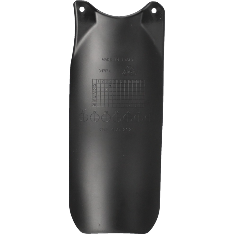 ACERBIS MUD FLAP- CRF250R/RX:22-23, CRF450R/RX:21-23 BLACK 2975020001