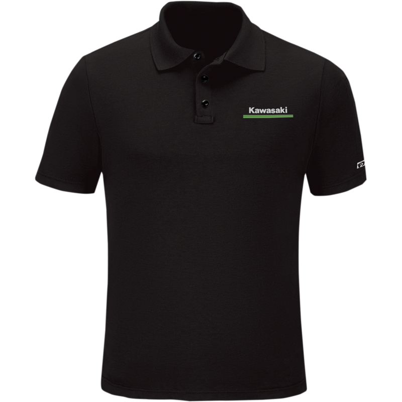FACTORY EFFEX-APPAREL POLO KAWASAKI BLK XL 25-85106