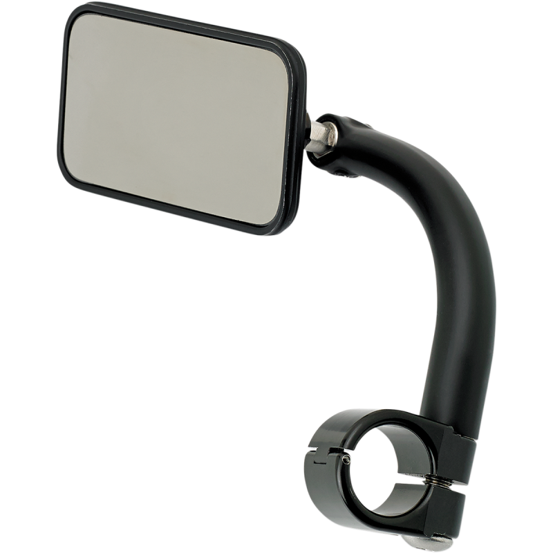 BILTWELL MIRROR REC CLAMPON 7/8 BK 6502-278-101