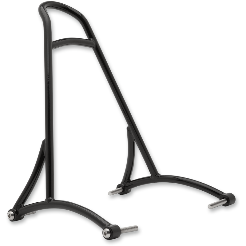 BURLY BRAND 96-03 ONE PIECE SISSY BAR SHRT BLK B13-1502B