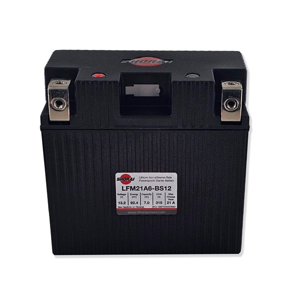SHORAI LFM21A6-BS12 SHORAI BATTERY LFM21A6-BS12