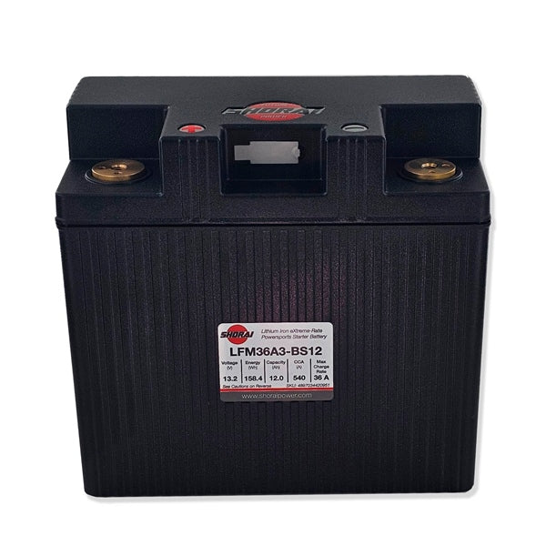 SHORAI LFM36A3-BS12 SHORAI BATTERY LFM36A3-BS12