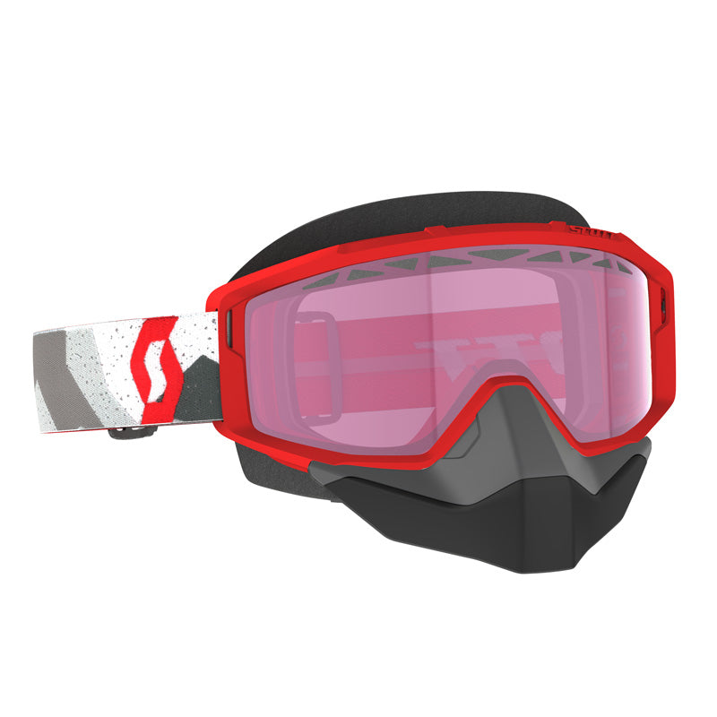SCOTT GOGGLE PRIMAL SNOW CAMO WHITE/RED PINK 278606-7434134