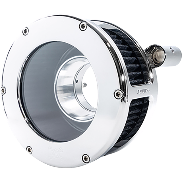 FEULING OIL PUMP CORP. AIR CLEANER BA CLEAR COVER CHROME/BLACK 93-99 EVO BT 5568