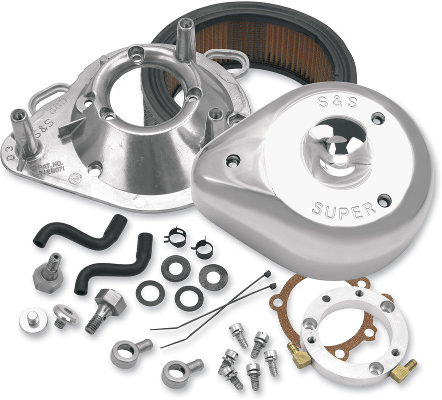 S&S CYCLE 93-17 B/T TEARDROP A/CLEANER KIT 17-0450