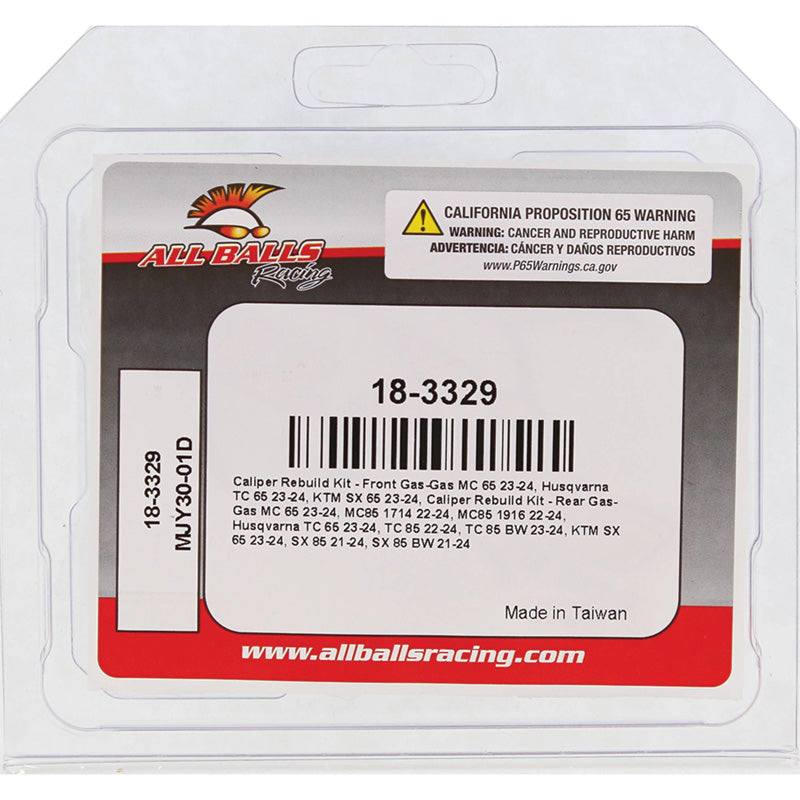 ALL BALLS BRAKE CALIPER REBUILD KIT RR KTM SX85 21-24 18-3329