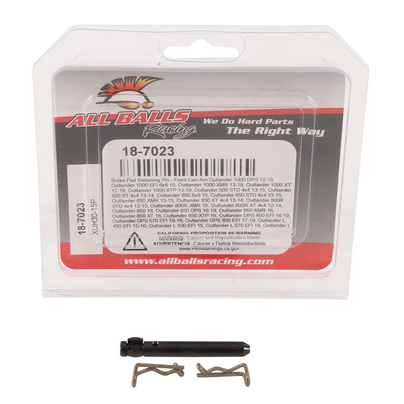 ALL BALLS BRAKE PAD RETAINING PIN FR/RR OUTLANDER/RENEGADE 18-7023