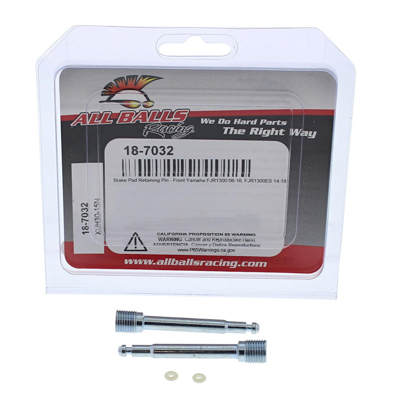 ALL BALLS BRAKE PAD RETAINING PIN FR YAMAHA FJR1300/ES 06-1 18-7032