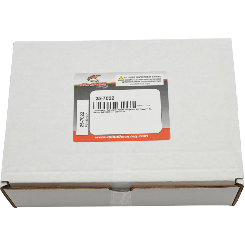 ALL BALLS TRANSMISSION REBUILD KIT RANGER 900 DIESEL 11-14 25-7022