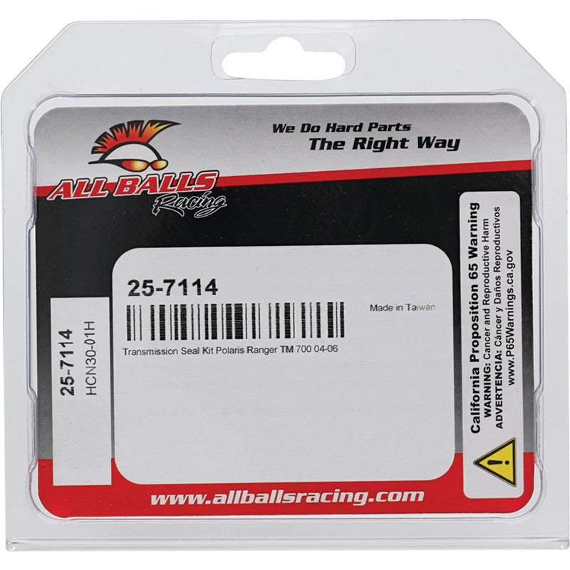 ALL BALLS TRANSMISSION SEAL KIT POL RANGER 700 04-06 25-7114