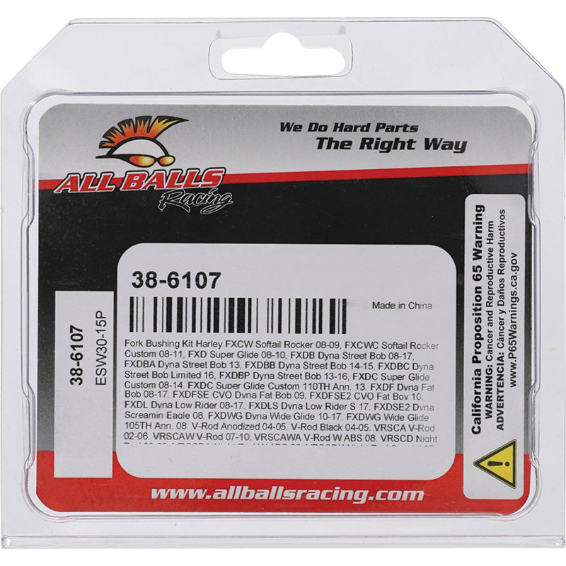 ALL BALLS FORK BUSHING KIT 38-6107