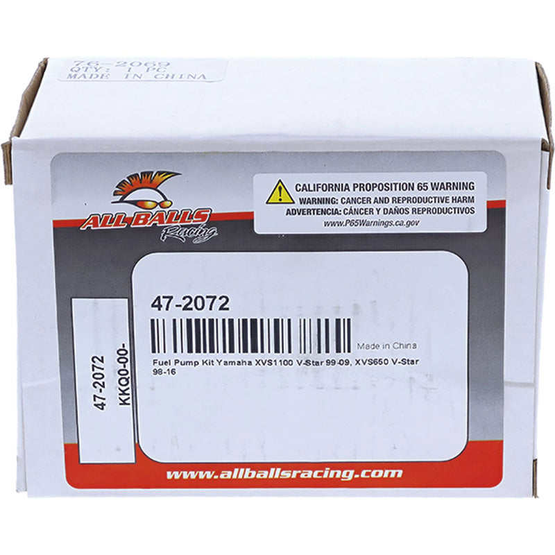 ALL BALLS FUEL PUMP REBUILD KIT YAMAHA V-STAR 98-18 47-2072