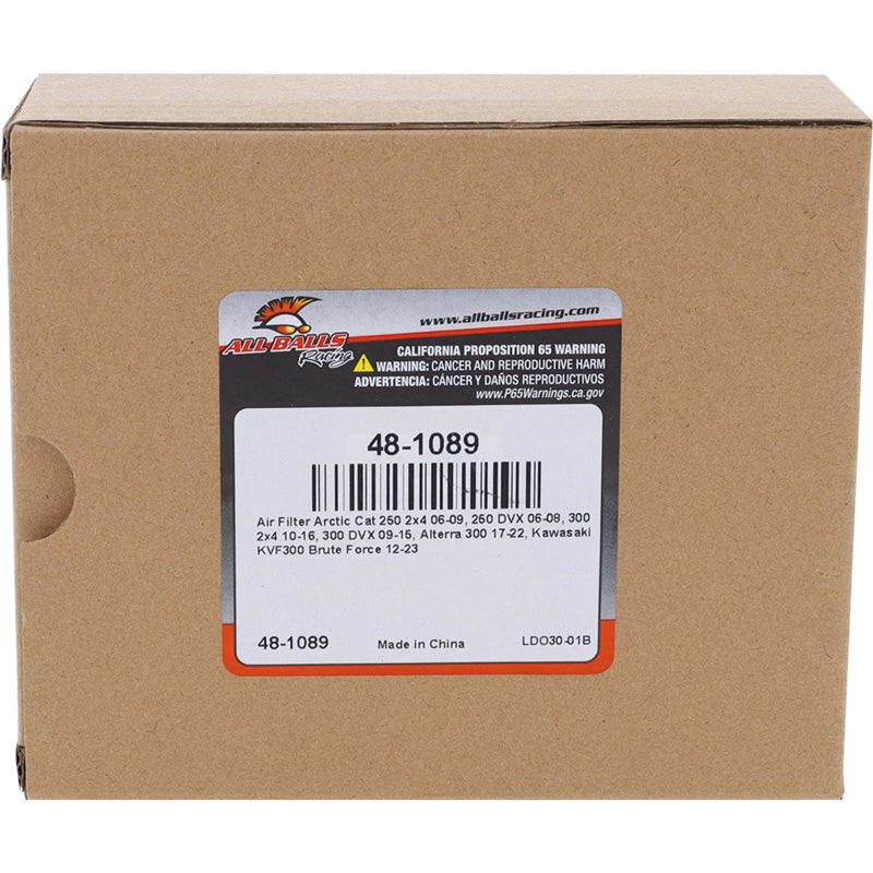 ALL BALLS AIR FILTER KAWA KVF300 BRUTEFORCE 48-1089