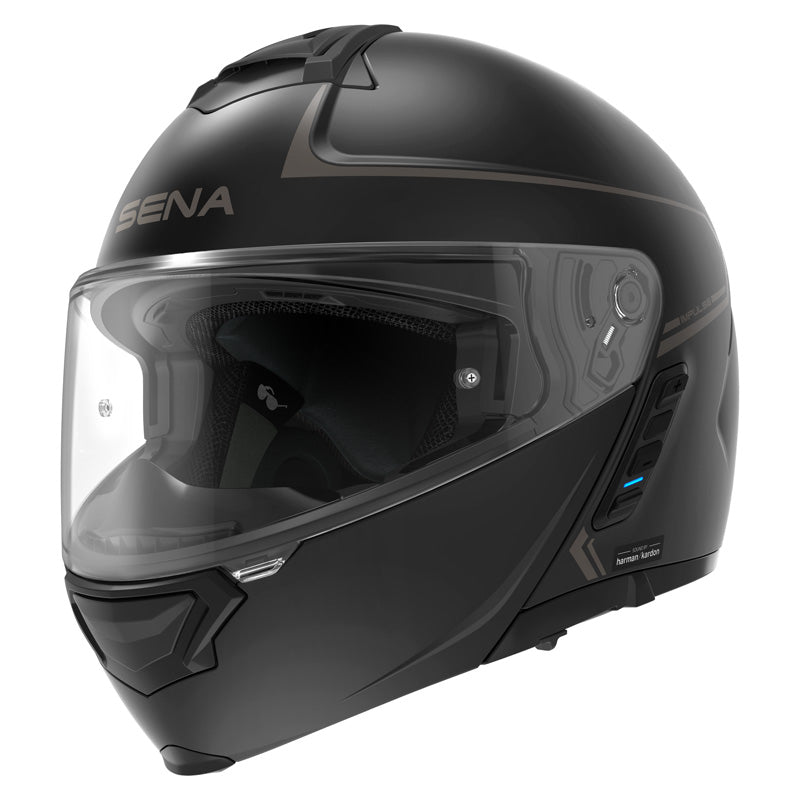 SENA IMPULSE MESH FLIP-UP HELMET MATT BLACK L IMPULSE-MB00L1