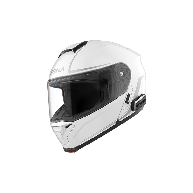 SENA OUTRUSH 2 MESH HELMET ECE - WHITE (LG) OUTRUSH2-GW00L6