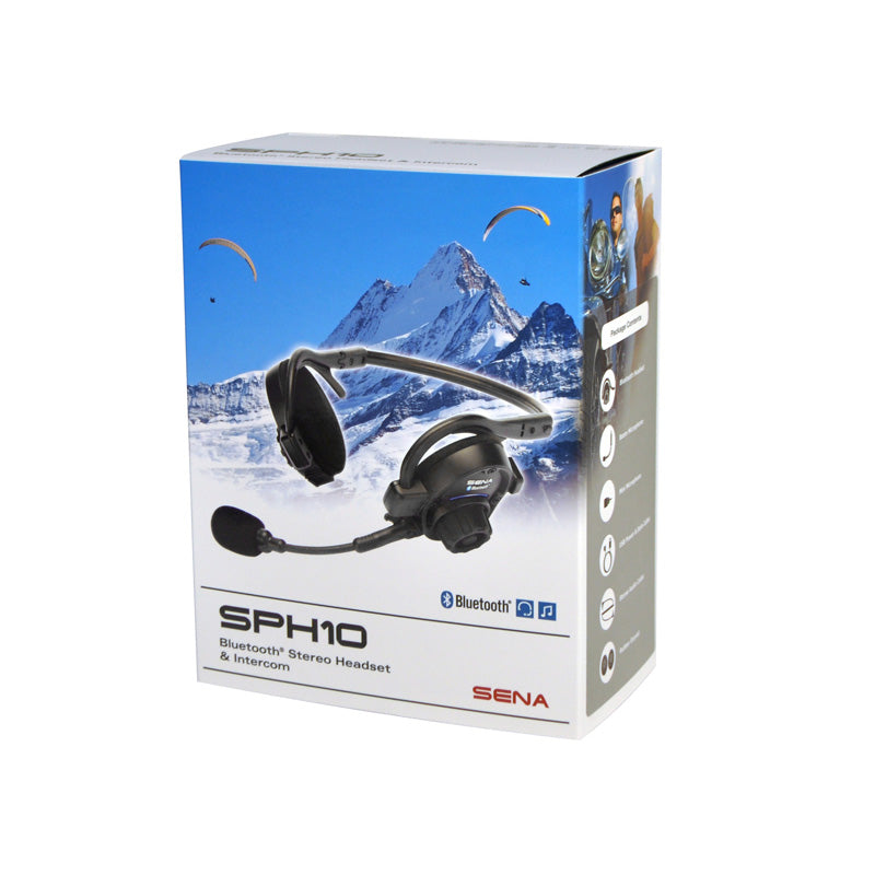 SENA SPH10 HALF HELMET BLUETOOTH INTERCOM SPH10-10