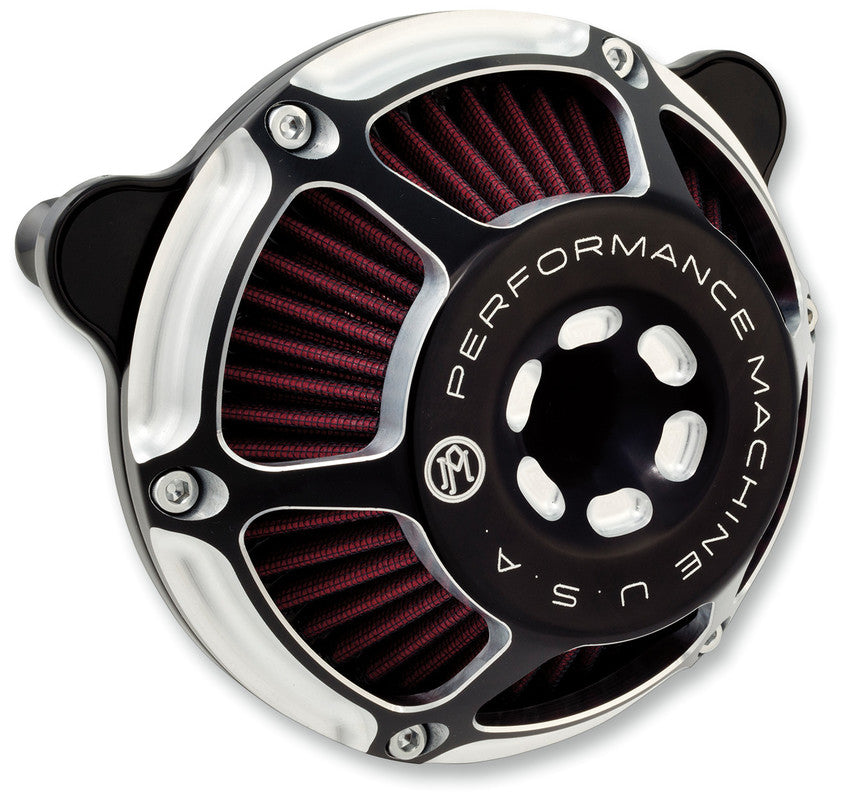 PERFORMANCE MACHINE 93-06CV/01-17 EFI MAX HP A/CLEANER C/CUT 0206-2078-BM