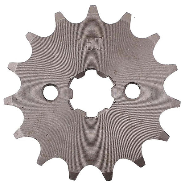 MOGO PARTS SPROCKET FITS: 17MM SHAFT 15 TOOTH 428 92-0042