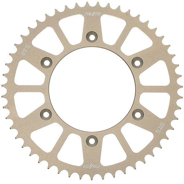 SUNSTAR WORKS TRIPLESTAR ALUMINUM REAR SPROCKET  5-145648