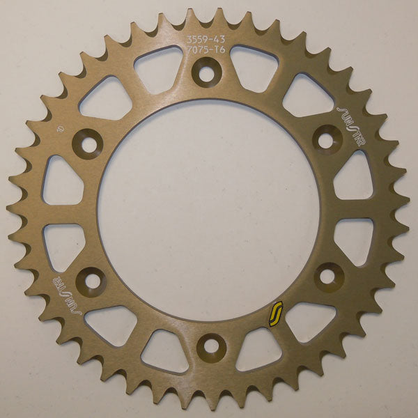 SUNSTAR WORKS TRIPLESTAR ALUMINUM REAR SPROCKET  5-355944