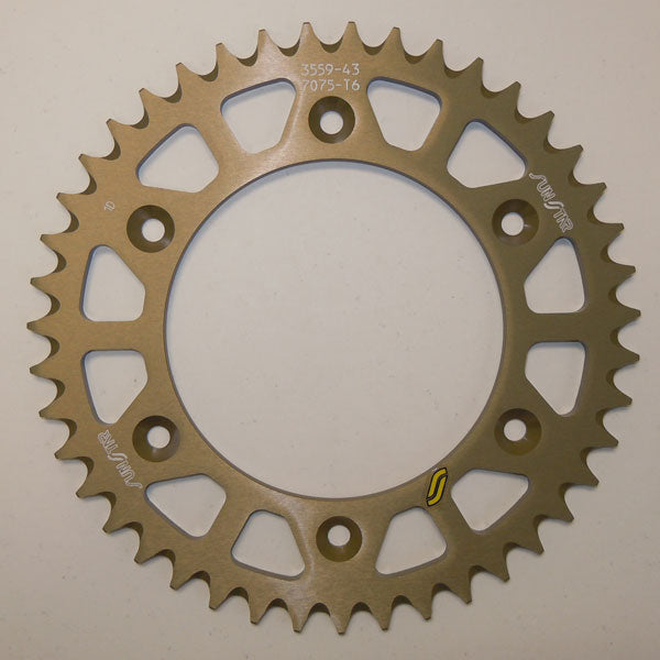 SUNSTAR WORKS TRIPLESTAR ALUMINUM REAR SPROCKET  5-355945
