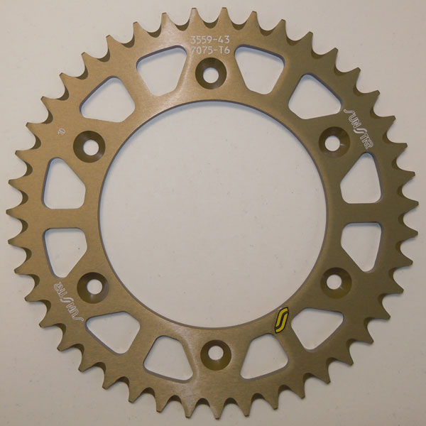 SUNSTAR WORKS TRIPLESTAR ALUMINUM REAR SPROCKET  5-355946