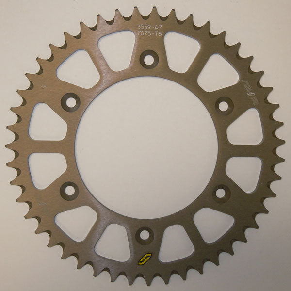 SUNSTAR WORKS TRIPLESTAR ALUMINUM REAR SPROCKET  5-355952