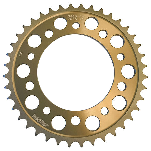 SUNSTAR WORKS TRIPLESTAR ALUMINUM REAR SPROCKET  5-348540