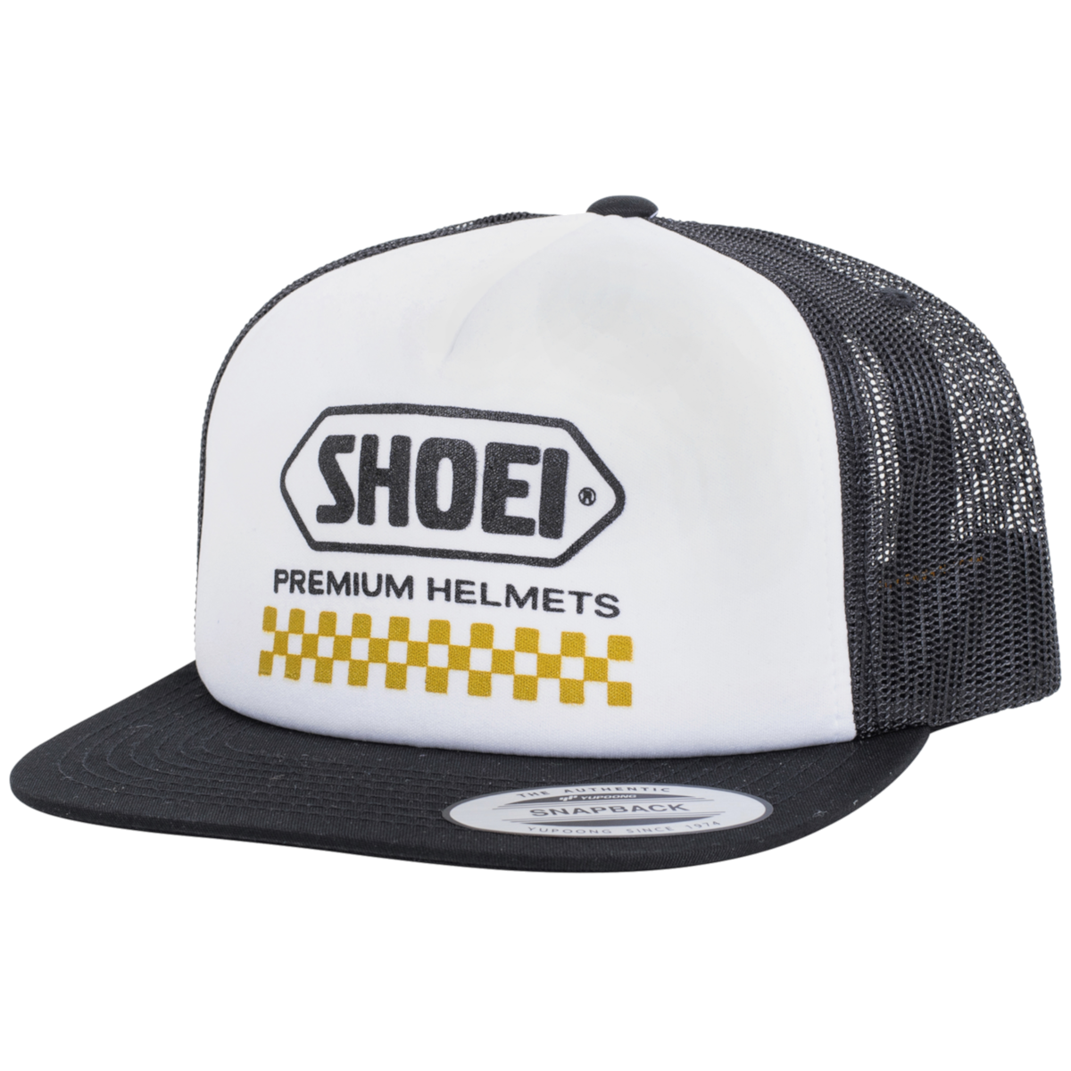 SHOEI SHOEI TRUCKER HAT BK/WH/GD 0411610500