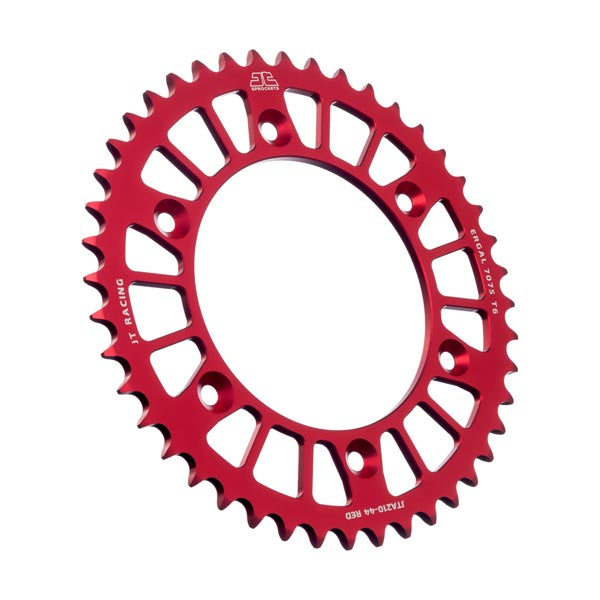 JT 210 RACELITE REAR SPROCKET 44 TEETH RED JTA210.44RED