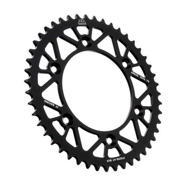 JT 210 RACELITE REAR SPROCKET 47 TEETH BLACK JTA210.47BLK