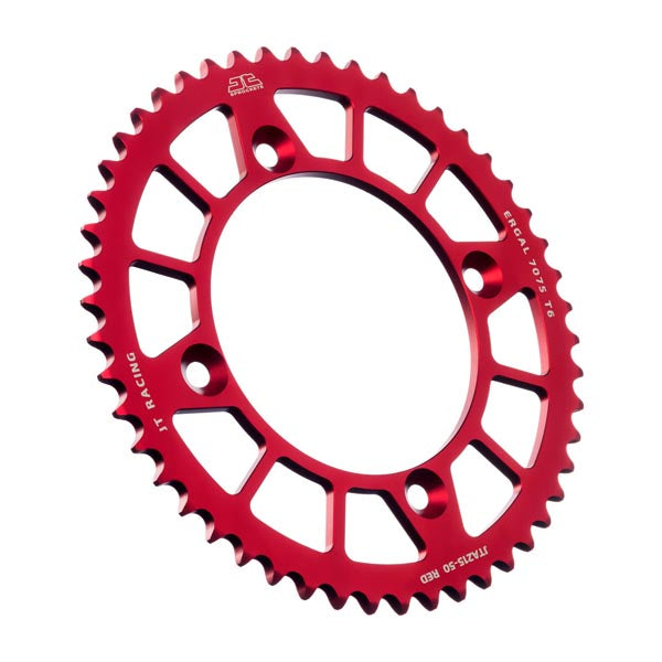 JT 215 RACELITE REAR SPROCKET 50 TEETH RED JTA215.50RED