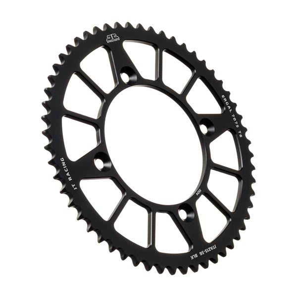 JT 215 RACELITE REAR SPROCKET 56 TEETH BLACK JTA215.56BLK