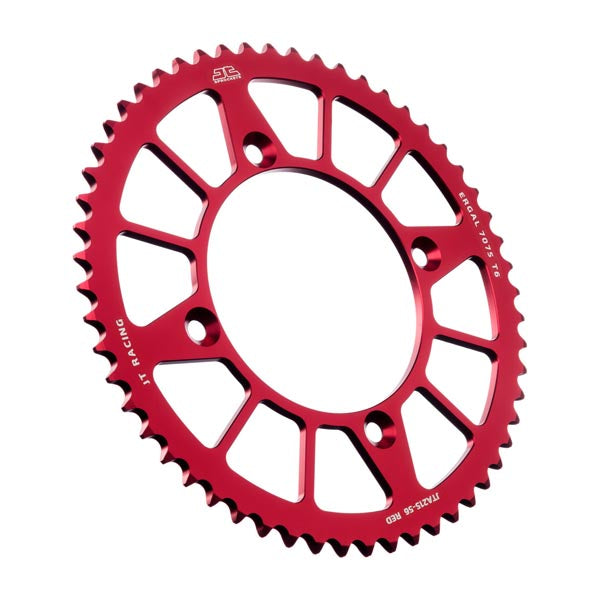 JT 215 RACELITE REAR SPROCKET 56 TEETH RED JTA215.56RED